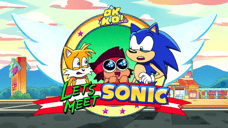 First Clip For The OK K.O.! LET'S BE HEROES And SONIC THE HEDGEHOG Crossover Released