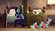 MARVEL'S GUARDIANS OF THE GALAXY: MISSION BREAKOUT! Sneak Peek Traps Gamora In A Fairytale Nightmare