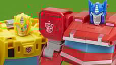 New TRANSFORMERS Figures Revealed - Cyberverse Roll N' Change Bumblebee & Optimus Prime
