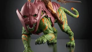 MASTERS OF THE UNIVERSE Action Figures Unveil Official Designs For Battle Cat, Trap Jaw, Ram Man And More