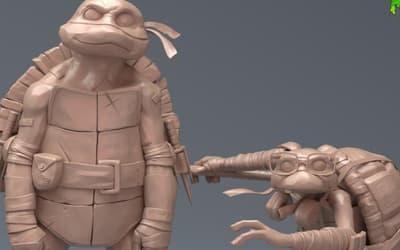 TMNT: MUTANT MAYHEM Early Character Design Sculpts Reveal Alternate Takes On The Four Turtles