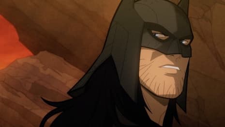 JUSTICE LEAGUE: WARWORLD Exclusive Clip Sees Warlord Welcome Batman To Shamballah During Epic Battle