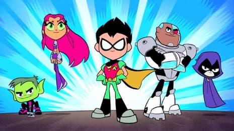 Mysterious, New TEEN TITANS GO! Promo Teases That A Sixth Member Will Join The Super Team Soon