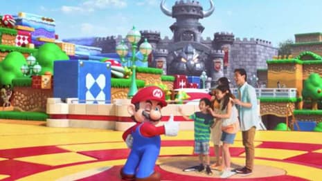 SUPER NINTENDO WORLD Construction Photos From Universal Studios Japan Shows Off Fan-Favorite MARIO Character