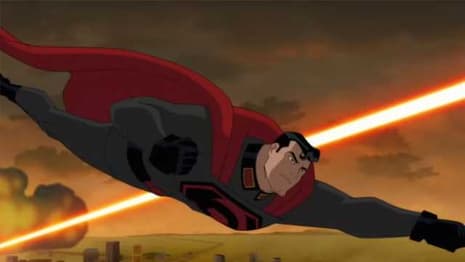 SUPERMAN: RED SON Clip Stokes Fears Of A New Kind Of Arms Race As The Man Of Steel Soars For Russia