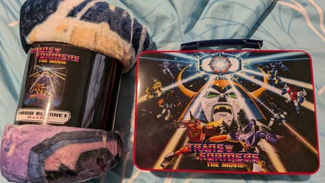 The Transformers: The Movie 40th Anniversary Lunchbox And Blanket Are Showing Up At Walmart