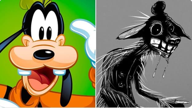 Disney's Goofy Was The Inspiration For The Terrifying Monsters In Nicolas Cage's New Horror Movie