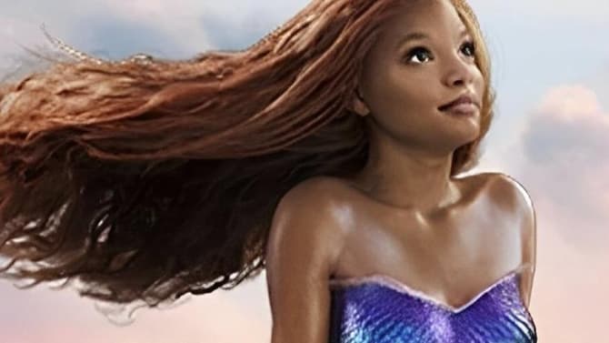 THE LITTLE MERMAID Star Halle Bailey Strikes Iconic Ariel Pose In New Promo Image