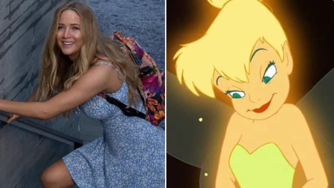 Jennifer Lawrence Rumored To Be In Line To Play TINKER BELL In Live-Action Disney Movie