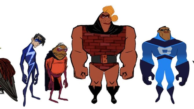 MILD SPOILERS: THE INCREDIBLES 2 Will Be Introducing A Brand New Team of Supers Known As: The Wannabes