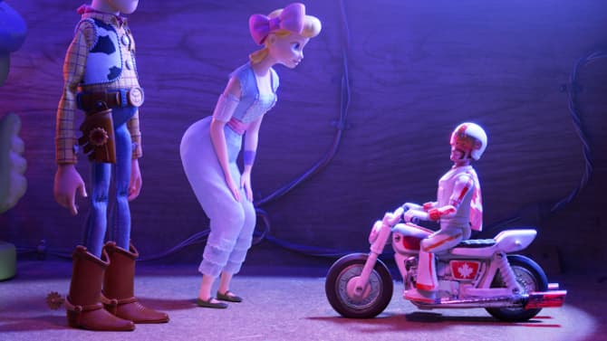 This New TOY STORY 4 Clip Sees Bo Peep Introduce Woody To Keanu Reeves' Character: Duke Caboom