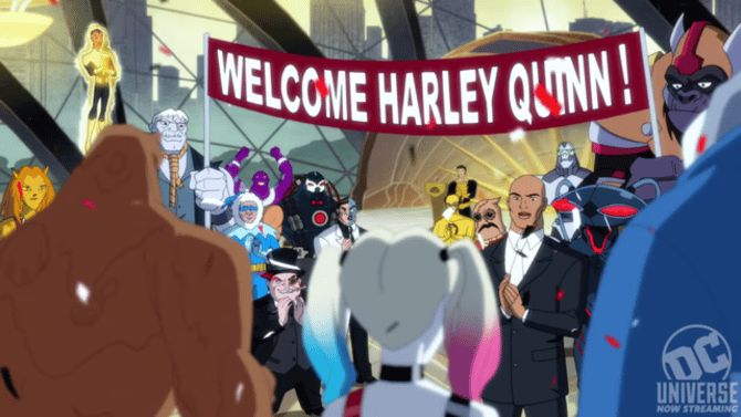 HARLEY QUINN Is Finally A Member Of The Legion Of Doom In The Promo For Season 1, Episode 9