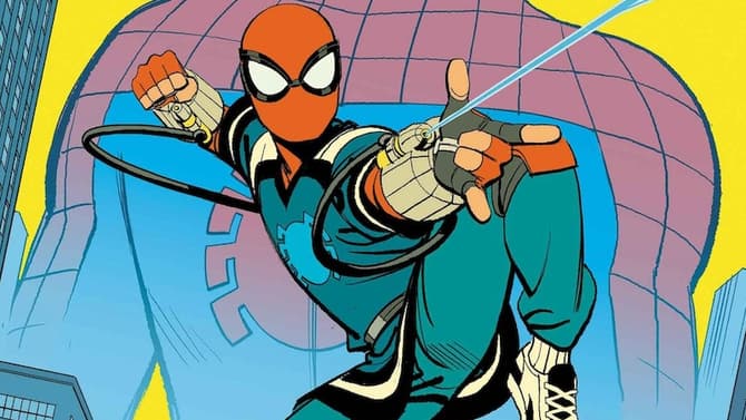 YOUR FRIENDLY NEIGHBORHOOD SPIDER-MAN Promo Art Showcases The Wall-Crawler's Homemade Costume