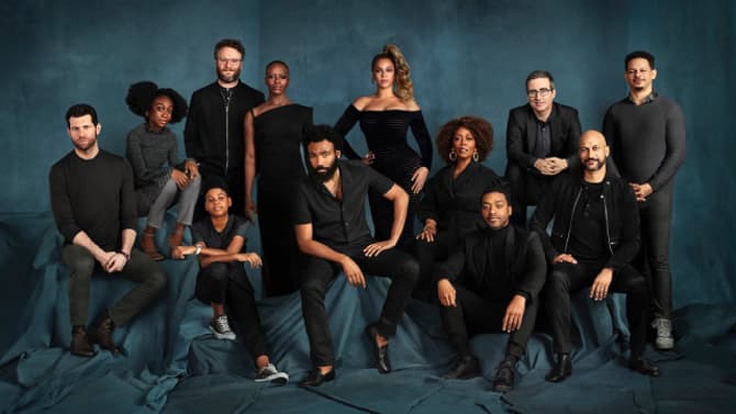 THE LION KING: Beyoncé & Donald Glover Feature In This New Cast Photo For The Upcoming Remake