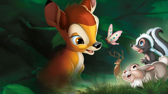 BAMBI Live-Action Remake In The Works At Disney; CAPTAIN MARVEL & CHAOS WALKING Writers Aboard