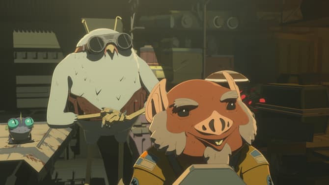 STAR WARS RESISTANCE: Kaz Minds The Shop For Orka & Flix In A Fun New Clip From Sunday's Episode