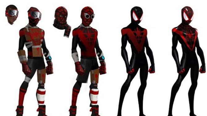More SPIDER-MAN: INTO THE SPIDER-VERSE Concept Art Includes Some Wacky Alternate Character Designs