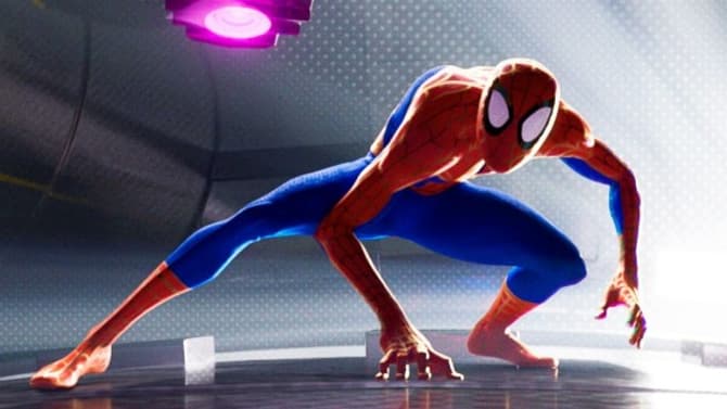 Extended SPIDER-MAN: INTO THE SPIDER-VERSE Clip Features Peter Parker Training Miles Morales