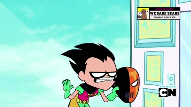 Deathstroke Intimidates In New TEEN TITANS GO! TO THE MOVIES Poster