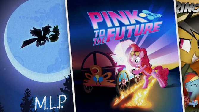 MY LITTLE PONY Parodies BACK TO THE FUTURE And Other 80's Classics In Newly Released Posters