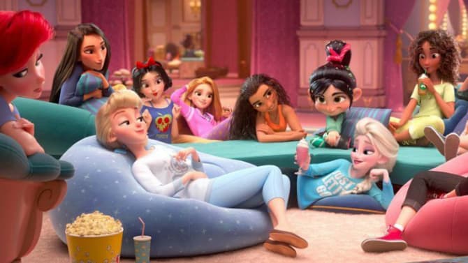 Disney's Princesses Sport Casual Attire In This New Image From RALPH BREAKS THE INTERNET: WRECK-IT RALPH 2