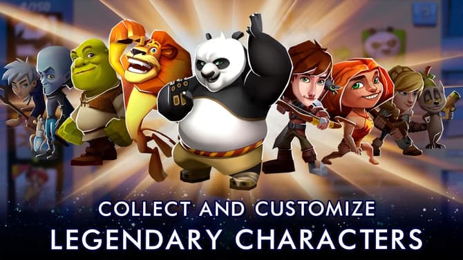 New Mobile Game Pits Dreamworks Animation Franchises Against One Another