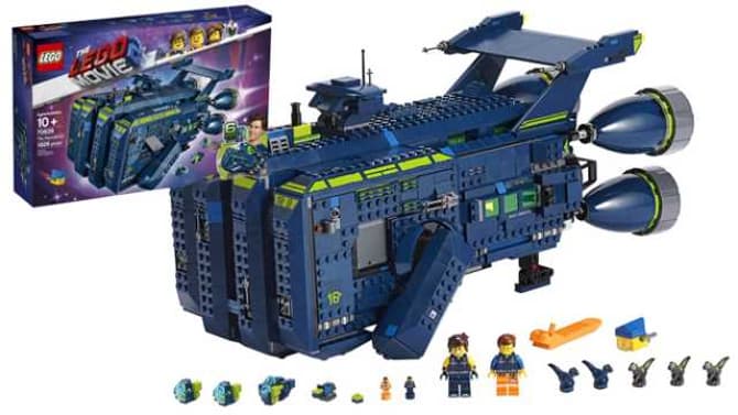 THE LEGO MOVIE 2: Build Your Very Own Rexcelsior Spaceship With This 1,800-Plus Piece LEGO Set