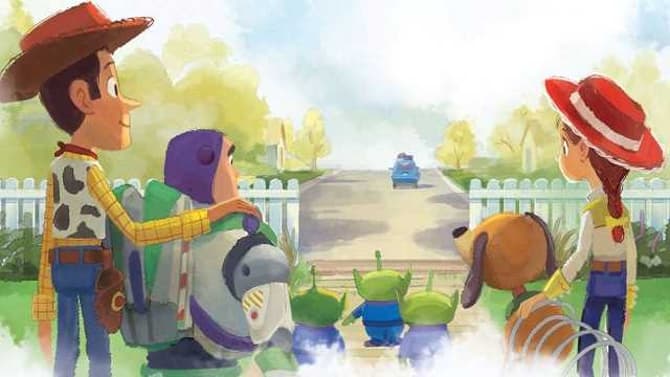 TOY STORY 3: Disney Posts Emotional Art Recalling The Moment Woody And The Gang Watched Andy Leave For College