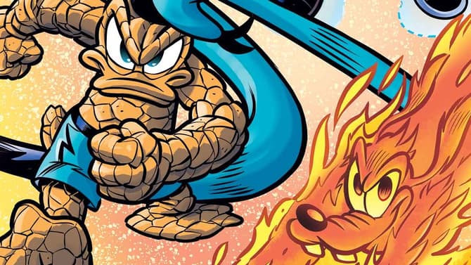 Disney's Latest Marvel Comics Crossover Sees MICKEY & FRIENDS Become The New FANTASTIC FOUR