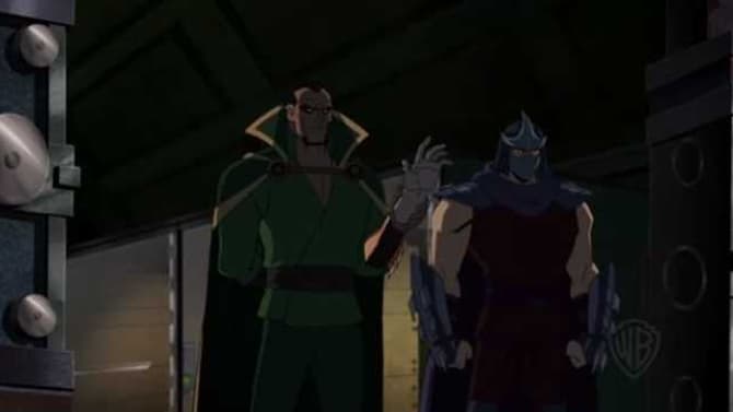 BATMAN VS. TNMT: Ra's Al Ghul And Shredder Meet Gotham's Rogues Gallery In New Clip From Animated Film