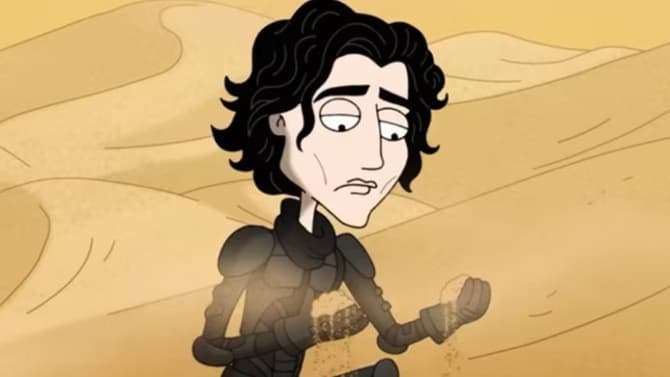 FAMILY GUY Takes Aim At Timothée Chalamet's DUNE Performance In Season 22 Teaser