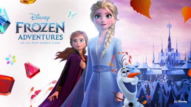 FROZEN 2 Match 3 Puzzle And Decorating Game Brings Arendelle To Life In November