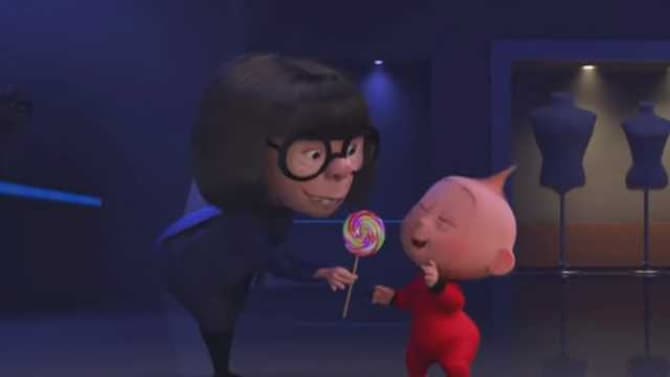 INCREDIBLES 2: Watch A Clip From The New &quot;Auntie Edna&quot; Short Featured On The Movie's Home Release