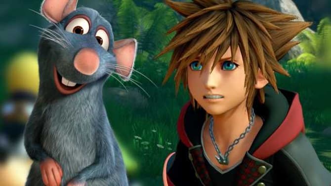 KINGDOM HEARTS III: These New Screenshots See Sora Take To The Kitchen With Remy From Pixar's RATATOUILLE