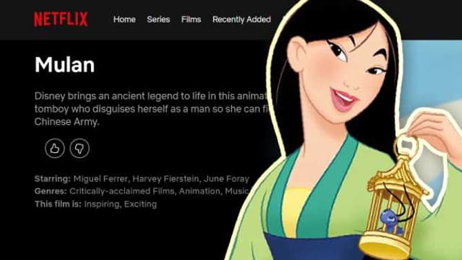 MULAN Star Ming-Na Wen Calls Out Netflix For Leaving BD Wong & Herself Absent From The Animated Film's Credits