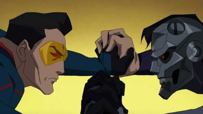 REIGN OF THE SUPERMEN Animated Film Receives A Promotional Poster Featuring The New Men Of Steel