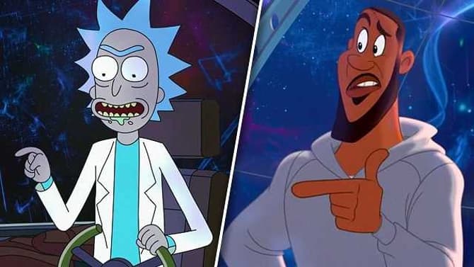 SPACE JAM: A NEW LEGACY Features The Titular RICK AND MORTY Grandfather And Grandson Combo In A Surprise Cameo