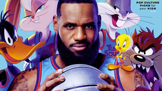 SPACE JAM: A NEW LEGACY: LeBron James And The Looney Tunes Ball Out In All-New Images From EW