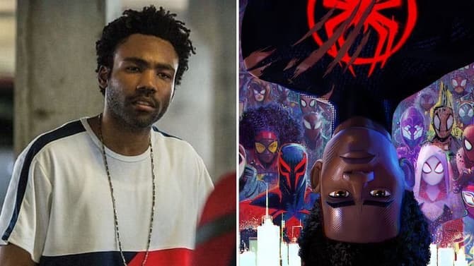 SPIDER-MAN: ACROSS THE SPIDER-VERSE - New Photos Show Donald Glover Shooting His Cameo As [SPOILER]