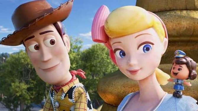 TOY STORY 4: Officer Giggle McDimples Meets Woody In New Clip From Pixar's Upcoming Film