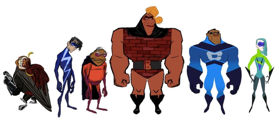 MILD SPOILERS: THE INCREDIBLES 2 Will Be Introducing A Brand New Team of Supers Known As: The Wannabes