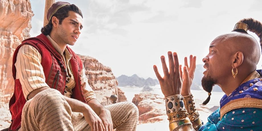 EW Reveals A First Look At Disney's Live-Action ALADDIN Movie Including Will Smith's Genie