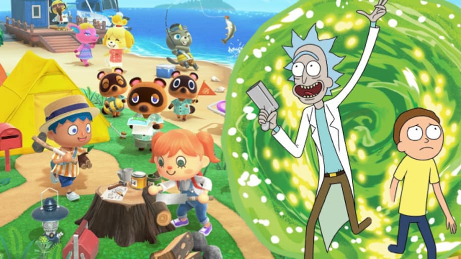 Adult Swim Shares ANIMAL CROSSING: NEW HORIZONS Designs Based On RICK AND MORTY & SAMURAI JACK