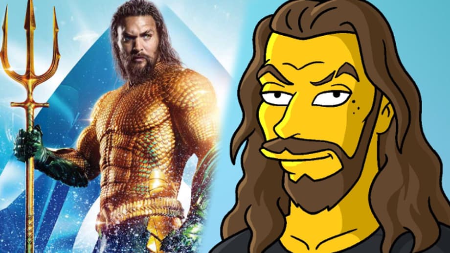 AQUAMAN Star Jason Momoa Features In This New Clip From Tomorrow's Episode Of THE SIMPSONS