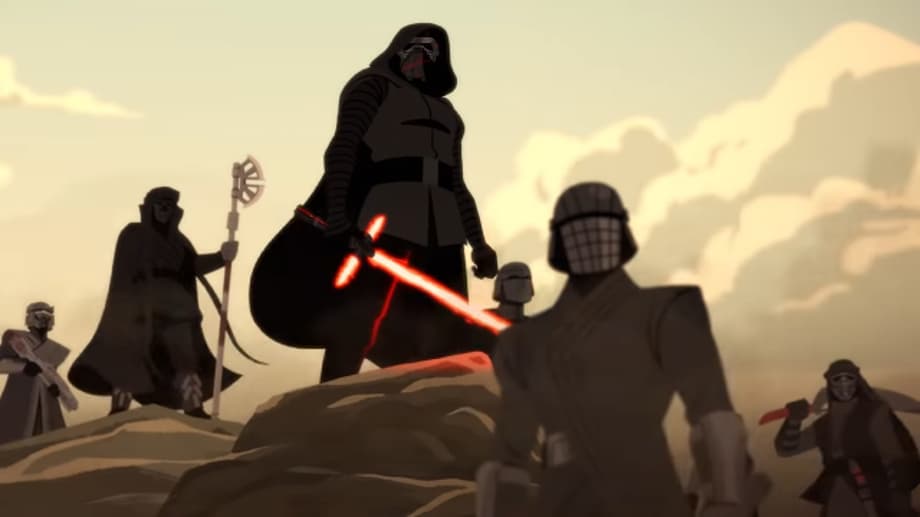 Kylo Ren Decimates The Resistance In This Awesome, New STAR WARS GALAXY OF ADVENTURES Animated Short