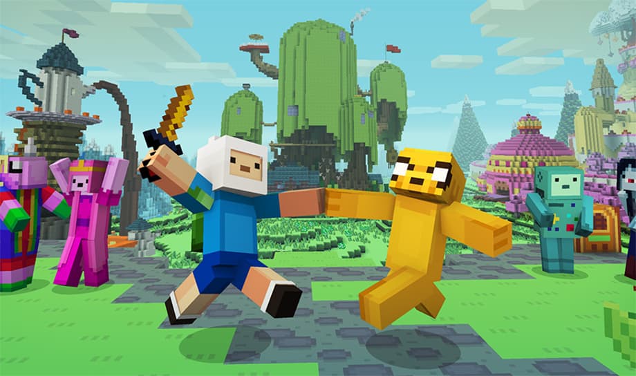 An Upcoming Episode Of ADVENTURE TIME Will See The Gang Enter The Land Of Popular Video Game MINECRAFT