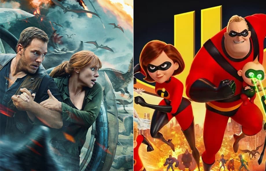 INCREDIBLES 2 Tracking For A $93M USD Second Weekend, Will Take A Bite Out Of JURASSIC WORLD: FALLEN KINGDOM