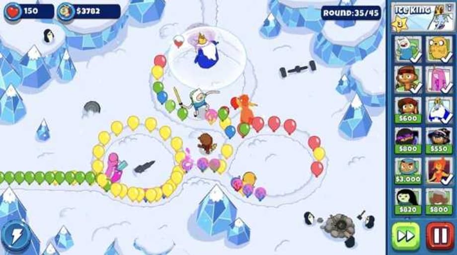 ADVENTURE TIME Invades BLOONS TD In New Tower Defense Strategy Mobile Game