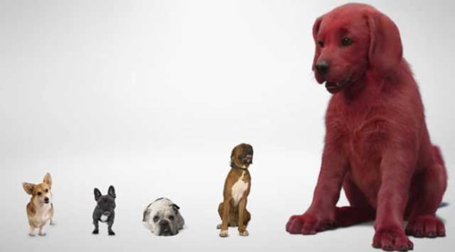 CLIFFORD THE BIG RED DOG Live-Action Movie Announced For 2021 With First-Look CGI Teaser