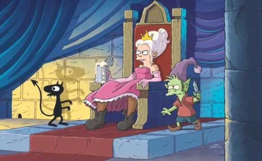 DISENCHANTMENT: First Look At THE SIMPSONS Creator's New Animated Series Debuting On Netflix In August